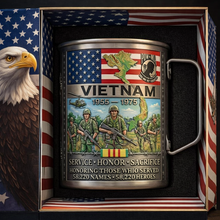 Load image into Gallery viewer, 🎖️- Vietnam Veteran Honor Coffee Mug – 1955-1975 Service Tribute
