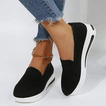 Load image into Gallery viewer, Women's Flyknit Flat Heel Round Toe Comfort Walking Shoes
